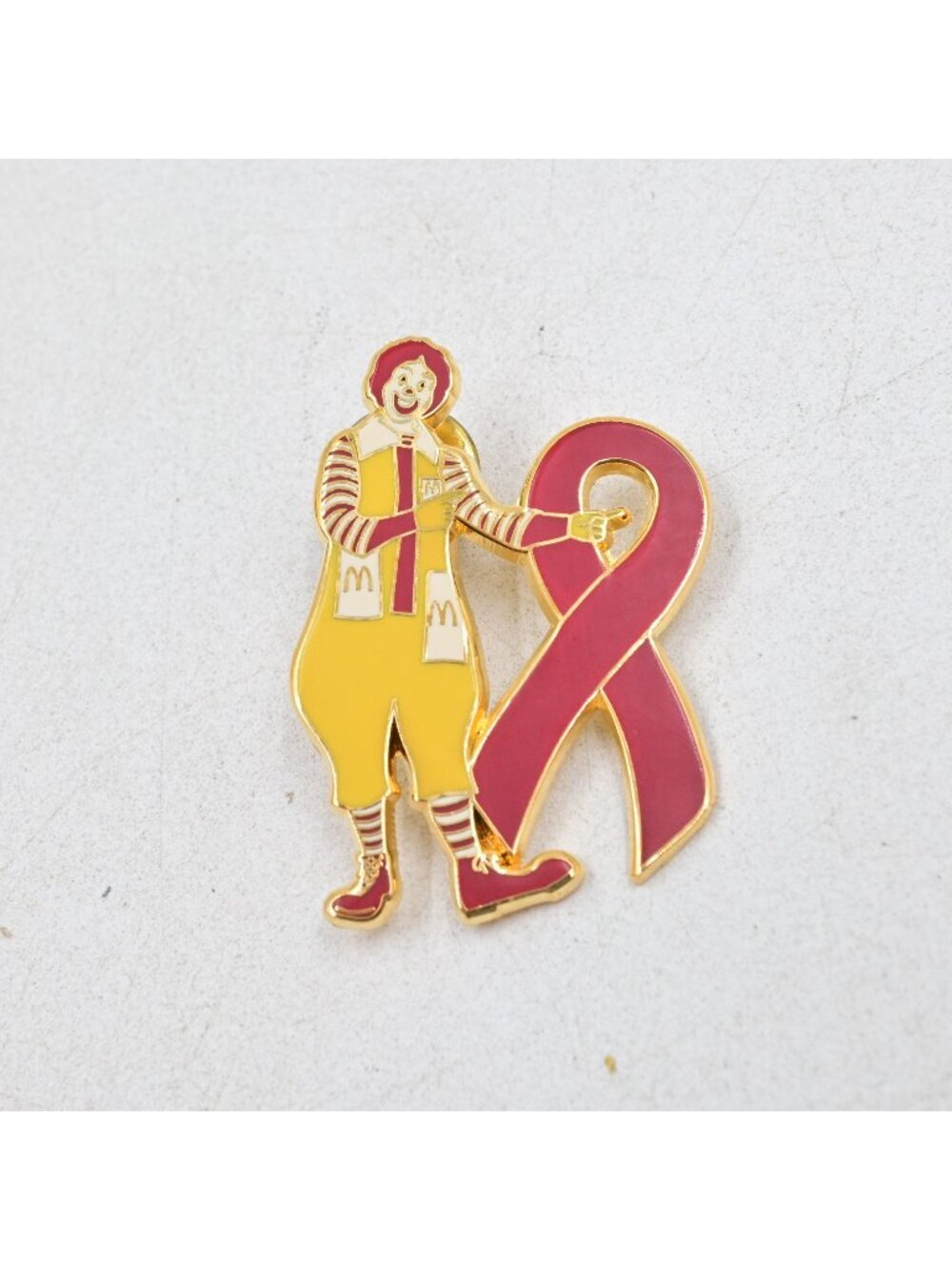 McDonald's Ronald McDonald Ribbon Fantasy Pin